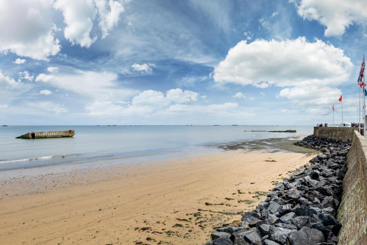Appartement A 300M De La Plage - Exterieur Commun Asnelles Ngoại thất bức ảnh